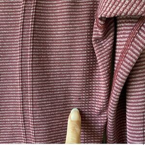 Lululemon Run: Swiftly Tech Long Sleeve Crew Size 10 Heather Rust Berry